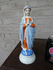 Antique french vieux paris old porcelain madonna figurine statue