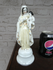 Antique French vieux old paris porcelain madonna jesus figurine statue