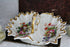 French antique Vieux paris porcelain chocolate Candy tray plate floral decor