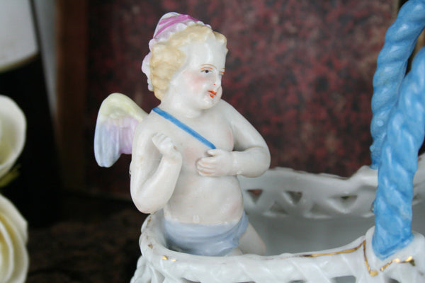 Gorgeous French marked porcelain planter 