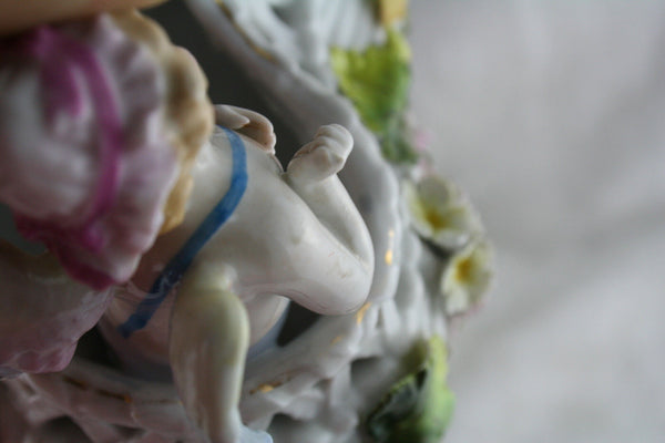 Gorgeous French marked porcelain planter 