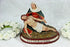 Antique chalkware piete madonna mary statue belgian 1900