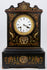 Antique French NAPOLEON III mantel clock inlaid 1880