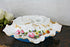 antique 19th c Vieux old paris porcelain floral inkwell