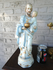 Antique German bisque porcelain saint joseph  statue