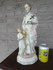 Antique German bisque porcelain SAint gerardus MAjella Statue figurine marked