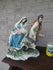 LArge MENEGHETTI capodimonte italian porcelain flight to egypt sculpture statue