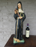 24,8" XL antique french SAINT RITA church statue figurine religious