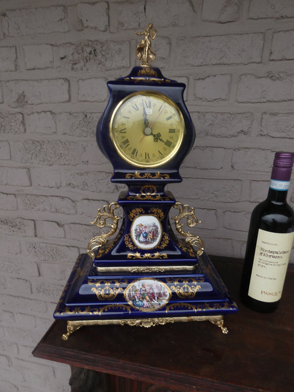 Vintage porcelain Mantel clock