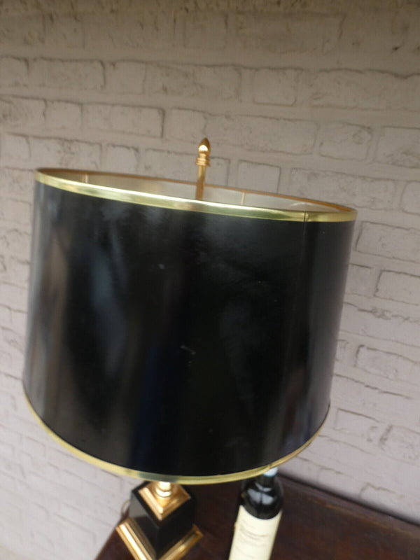 Hollywood regency Maison MAssive belgian 1970s brass Lamp