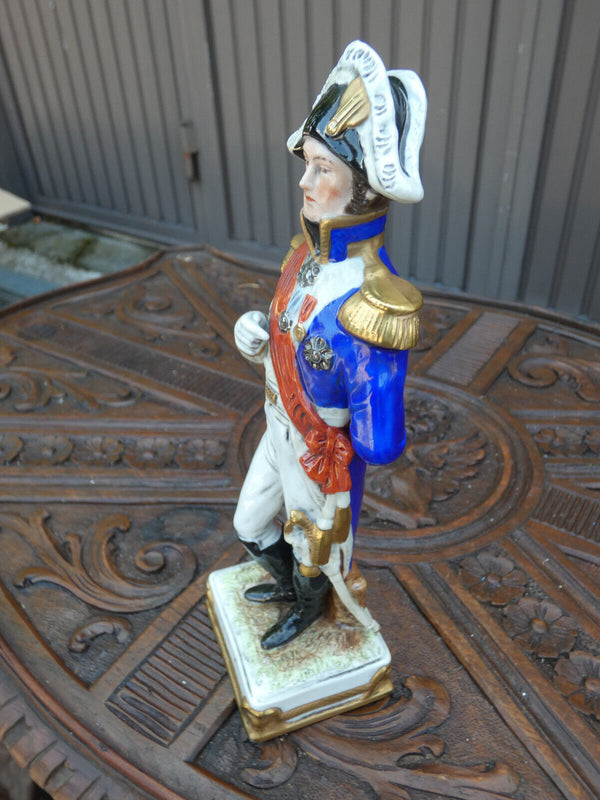 Scheibe Alsbach porcelain napoleon general ney statue Figurine
