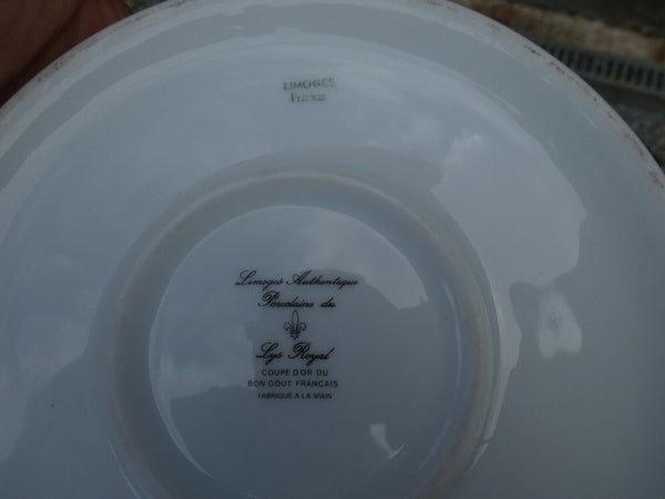 Vintage French Limoges marked porcelain Romantic decor box